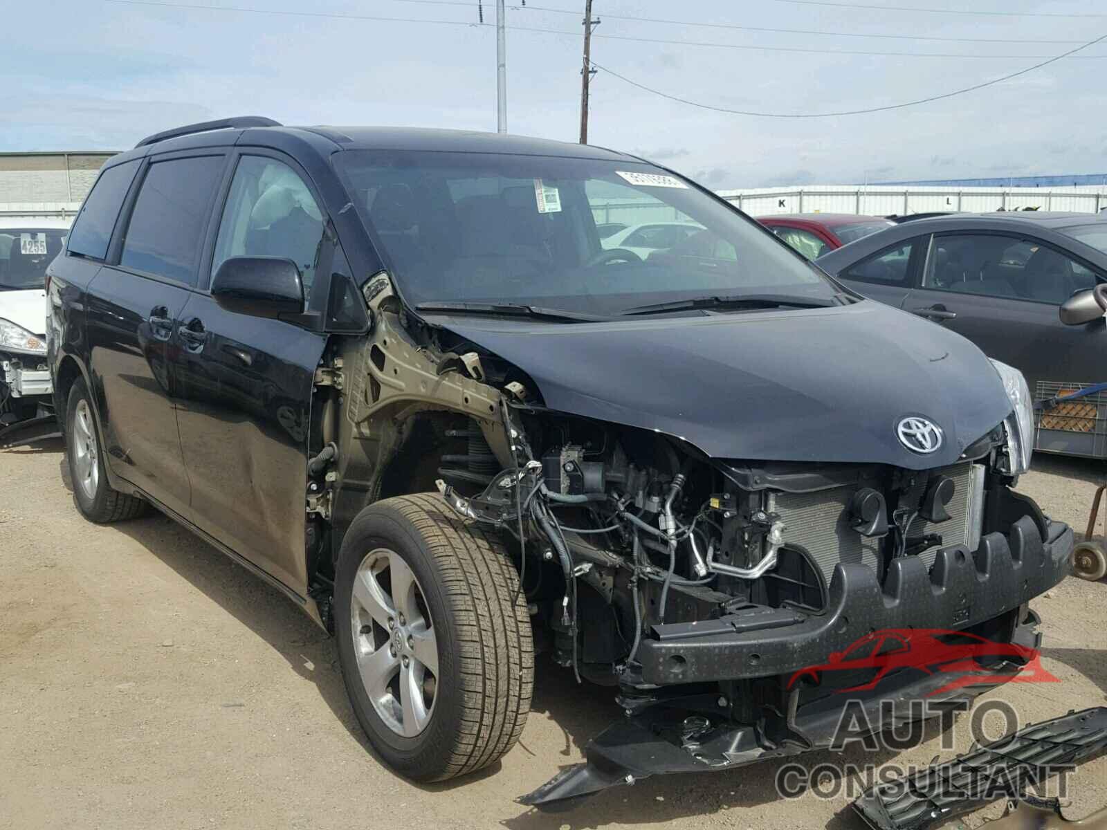 TOYOTA SIENNA 2017 - 5TDKZ3DC2HS769340