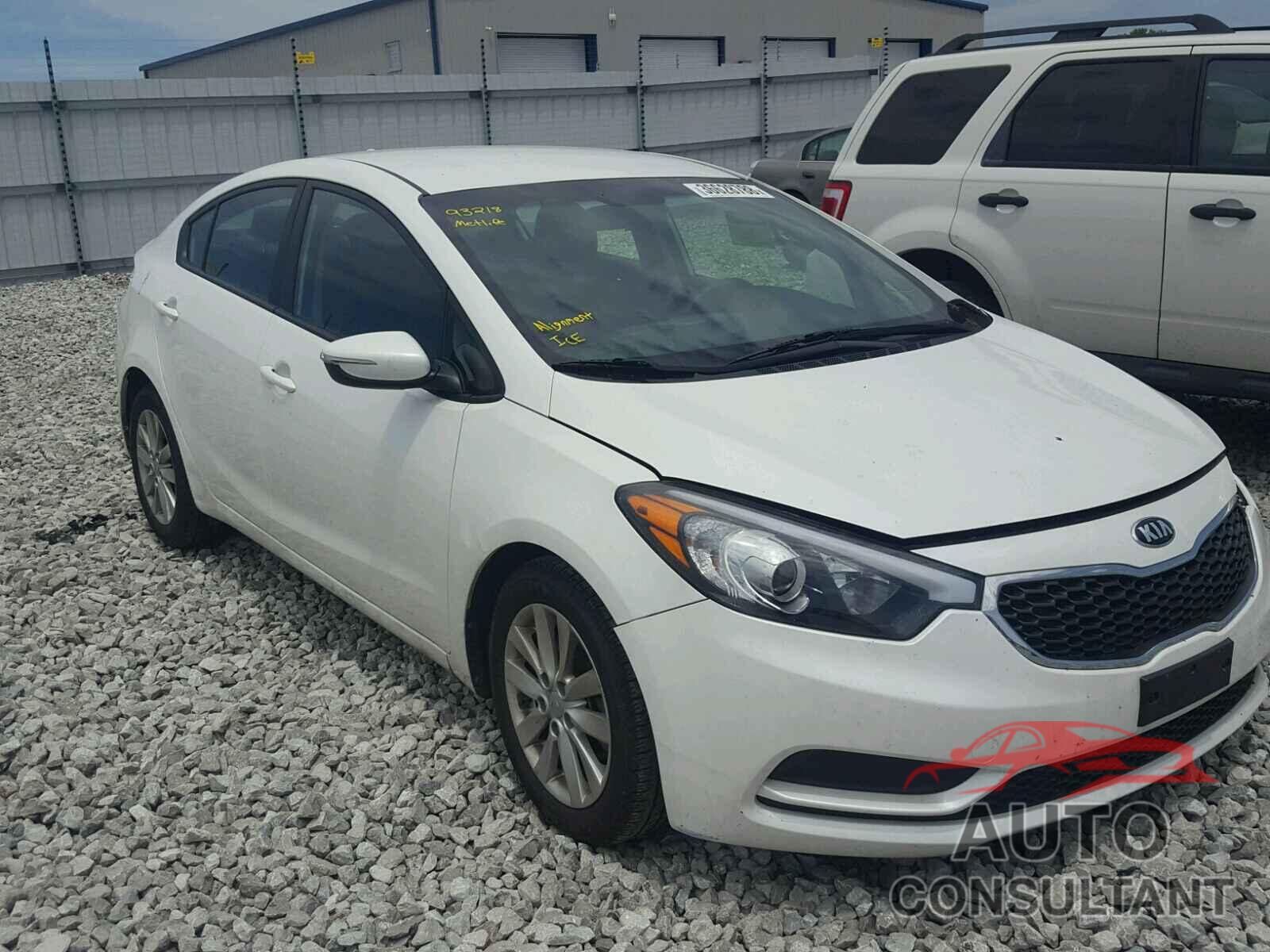 KIA FORTE 2016 - KNAFX4A60G5478431