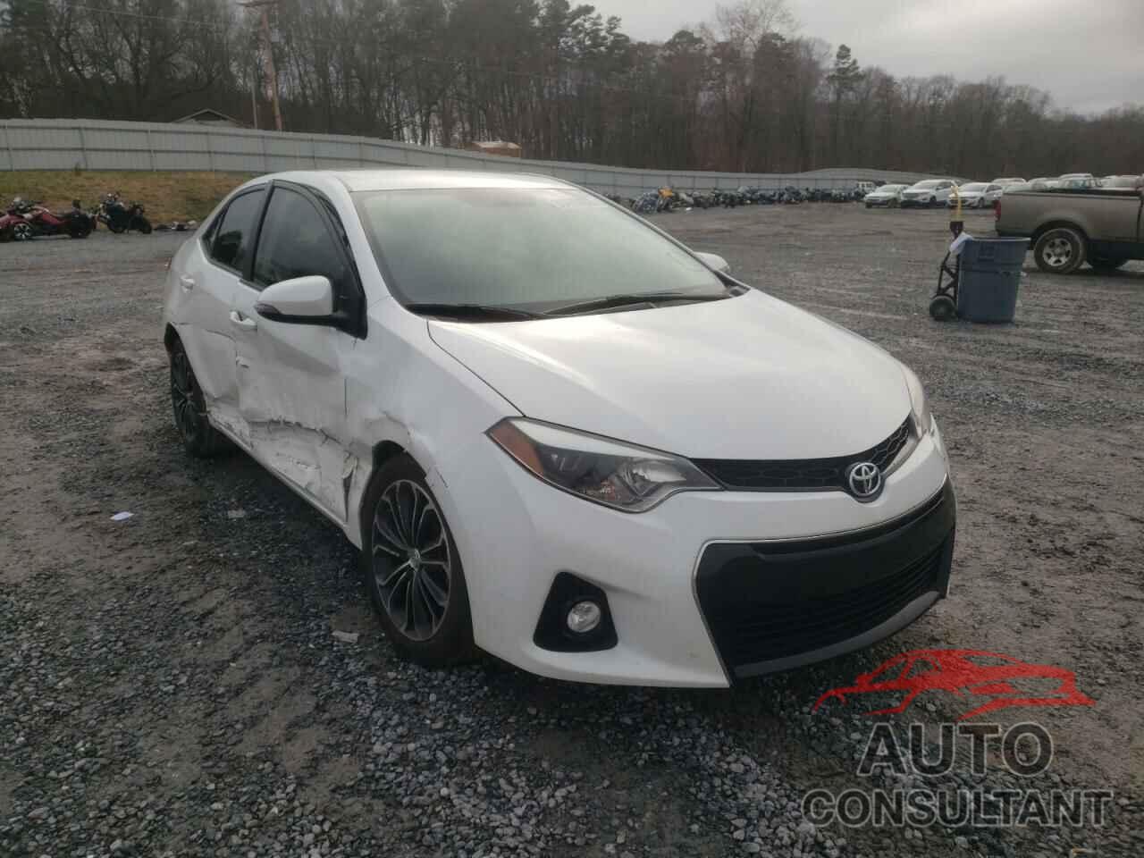 TOYOTA COROLLA 2016 - 2T1BURHE0GC593733