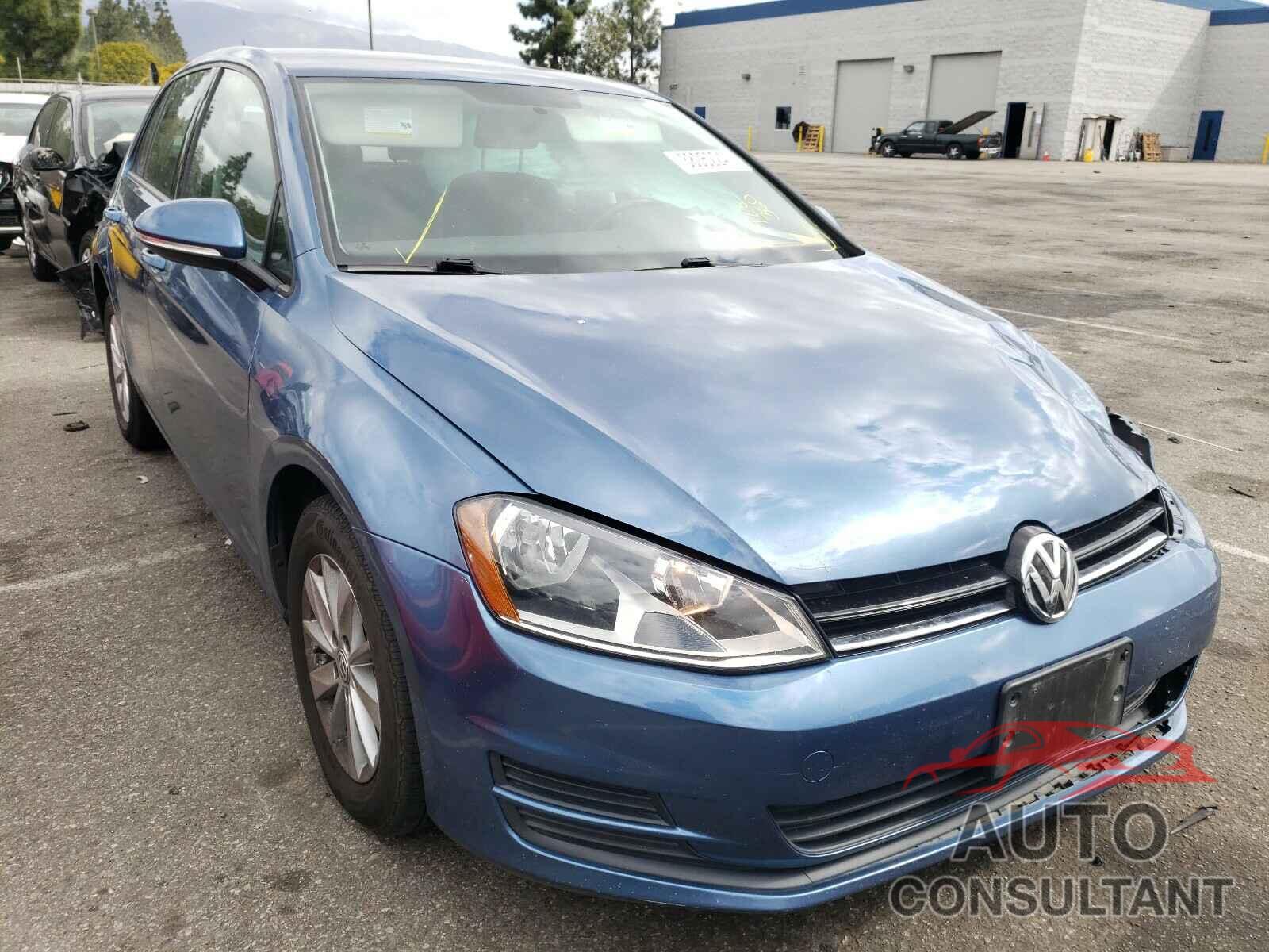 VOLKSWAGEN GOLF 2017 - 3VW217AU6HM061603