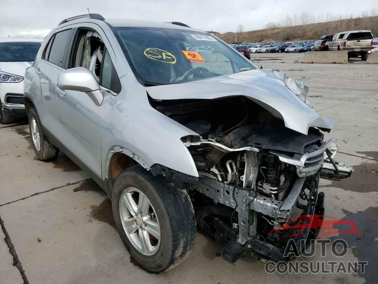 CHEVROLET TRAX 2016 - 3GNCJPSBXGL187866