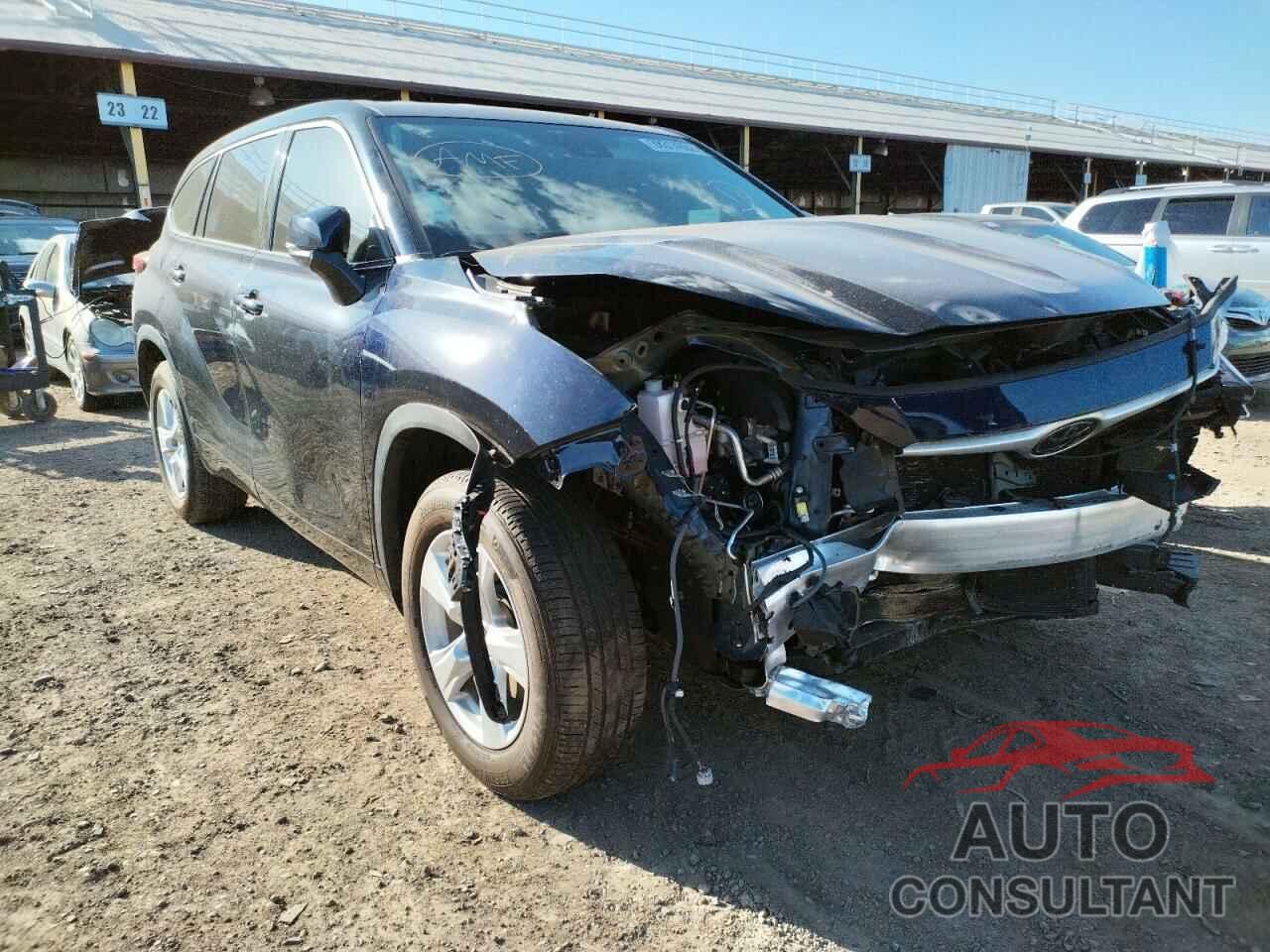 TOYOTA HIGHLANDER 2021 - 5TDZZRAH6MS047428