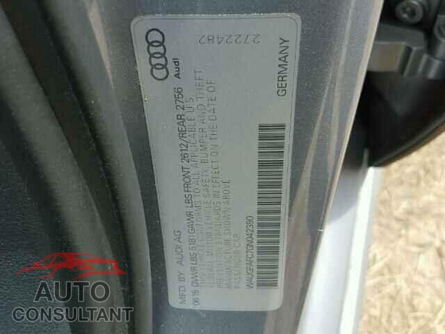 AUDI A6 2016 - WAUGFAFC7GN042390