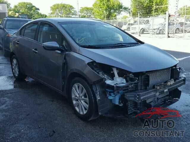 KIA FORTE 2016 - KNAFX4A60G5468188