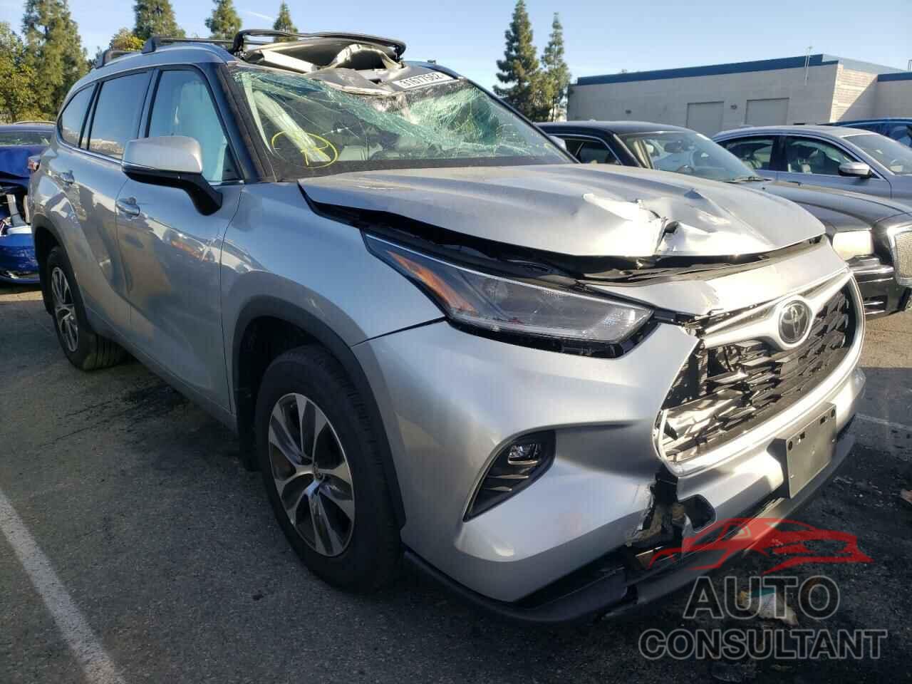 TOYOTA HIGHLANDER 2021 - 5TDHZRAH9MS082945