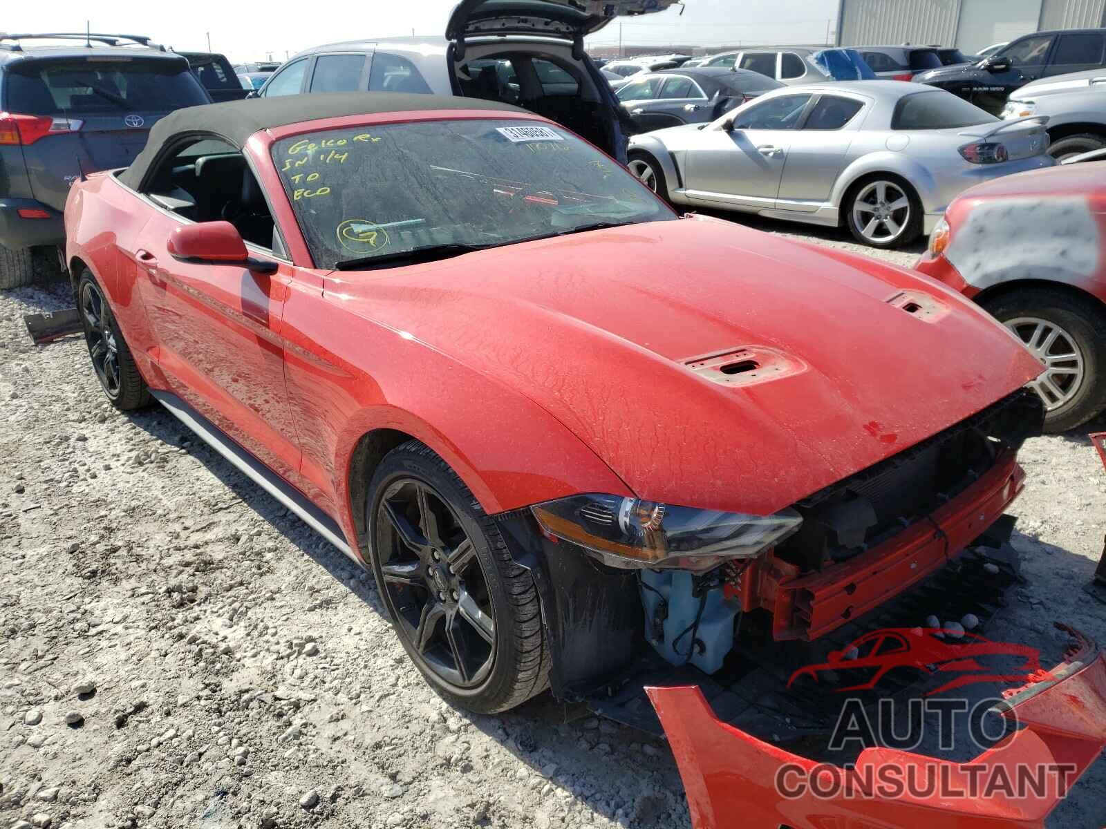 FORD MUSTANG 2018 - 1FATP8UH3J5170712