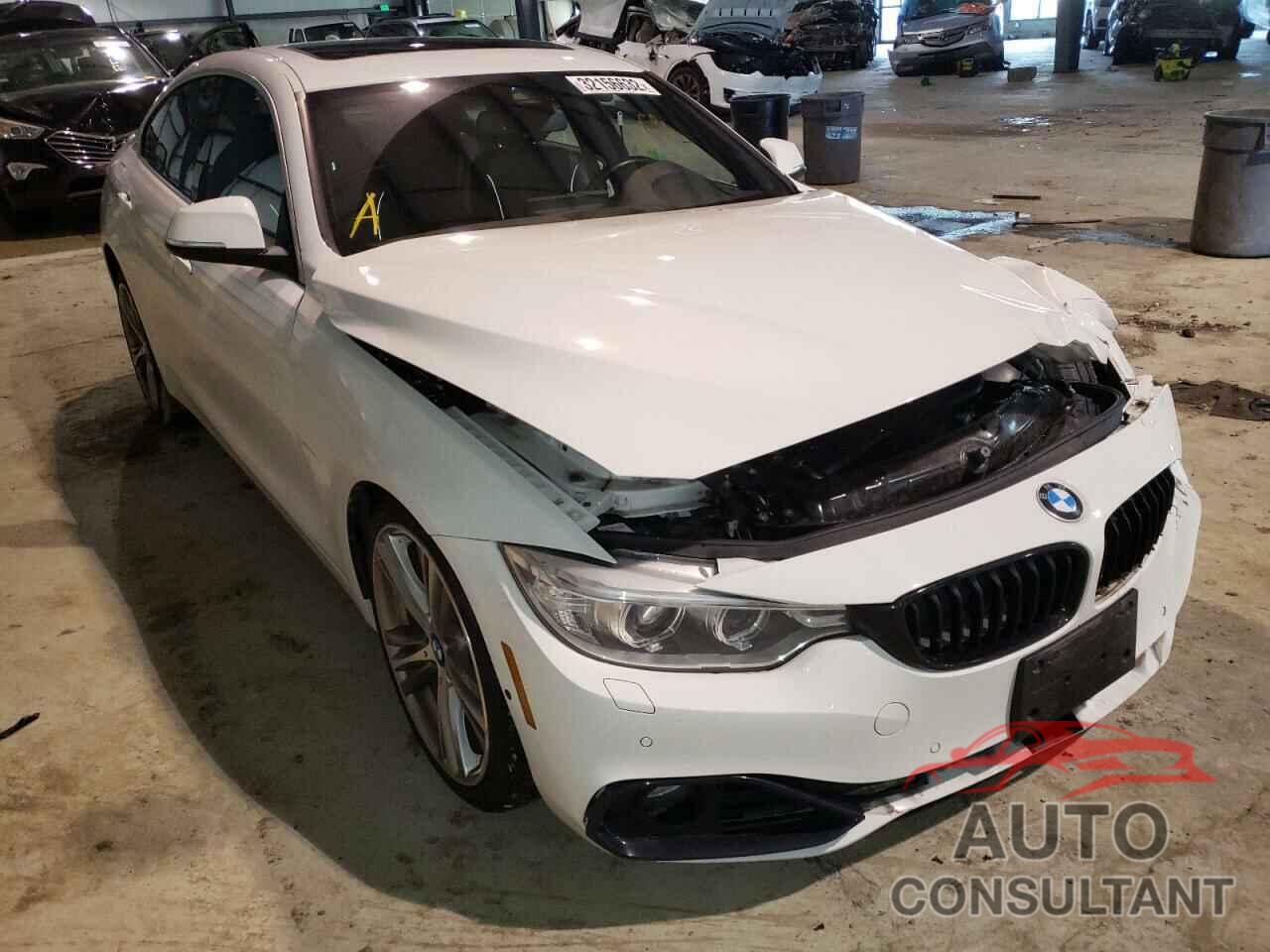 BMW 4 SERIES 2016 - WBA4B3C55GG344507