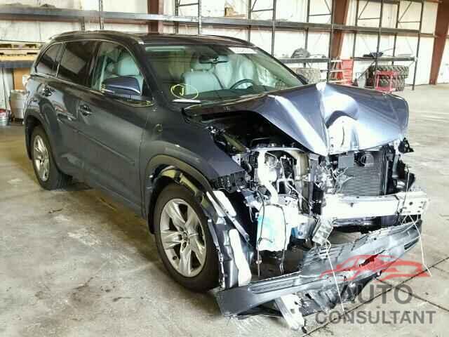 TOYOTA HIGHLANDER 2016 - 5TDDKRFH8GS298141