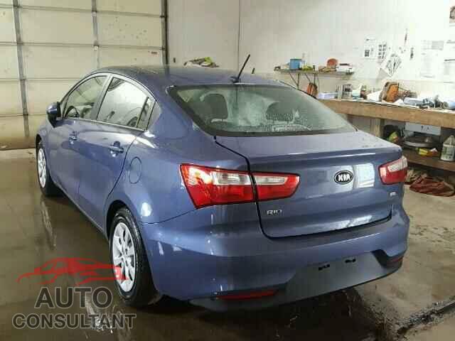 KIA RIO 2016 - KNADM4A32G6583455