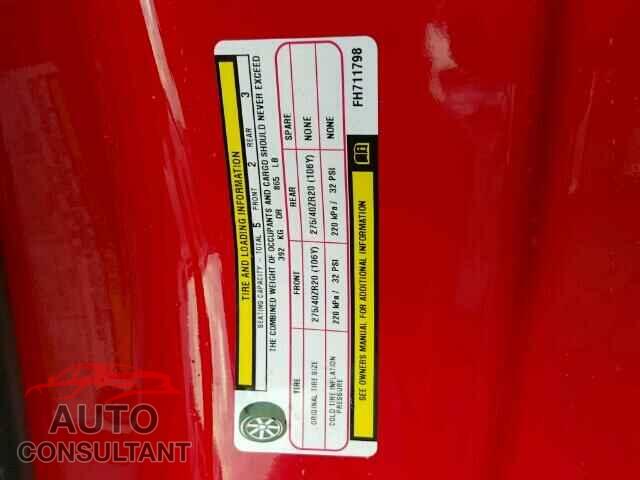 DODGE CHALLENGER 2015 - 2C3CDZC97FH711798