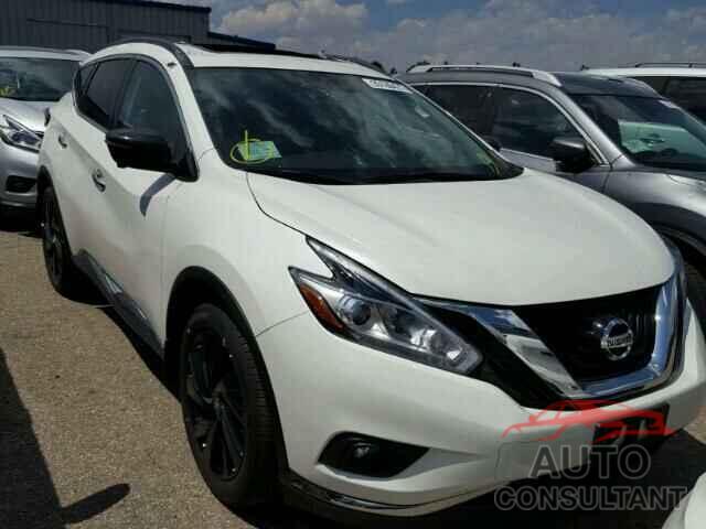 NISSAN MURANO 2017 - 5N1AZ2MH8HN154181