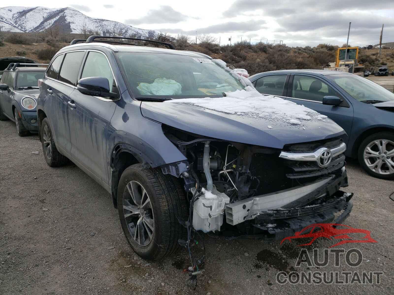 TOYOTA HIGHLANDER 2016 - 5TDJKRFH1GS318653
