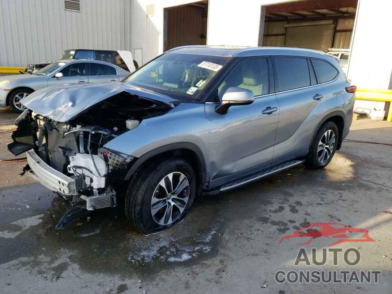 TOYOTA HIGHLANDER 2021 - 5TDGZRAH7MS081837