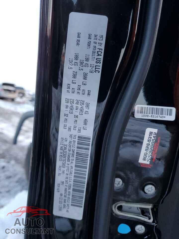 JEEP COMPASS 2019 - 3C4NJDCB2KT673059