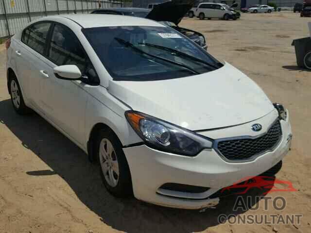 KIA FORTE 2016 - KNAFK4A60G5509188