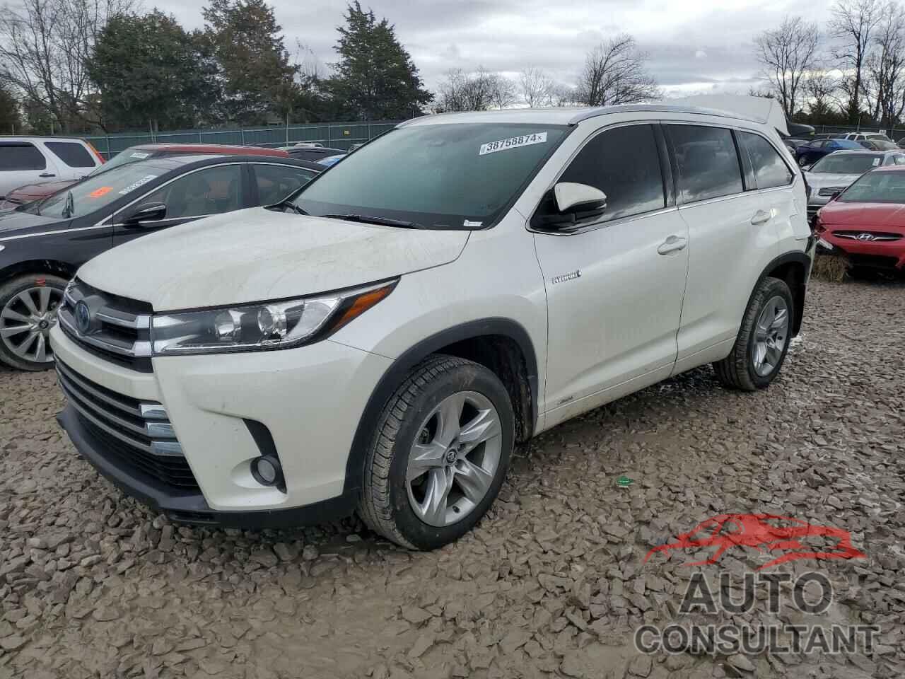 TOYOTA HIGHLANDER 2017 - 5TDDGRFH2HS027630