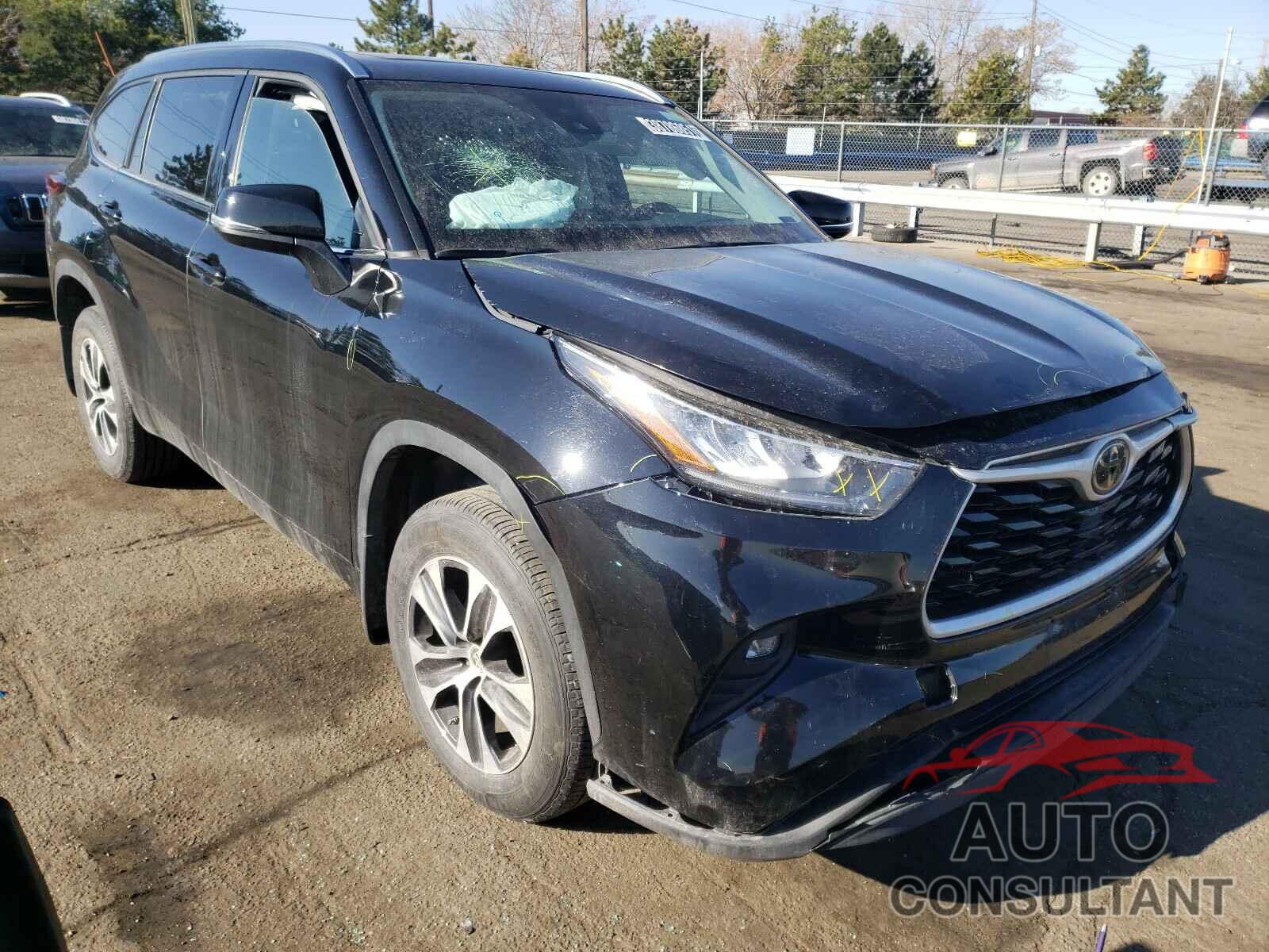 TOYOTA HIGHLANDER 2020 - 5TDGZRBH3LS504636