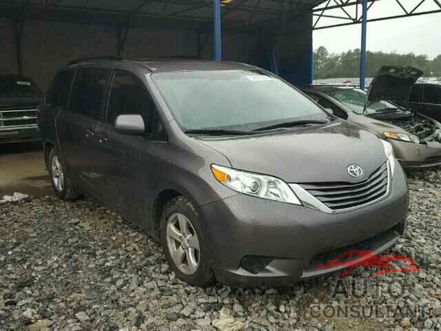 TOYOTA SIENNA 2015 - 5TDKK3DC6FS648781