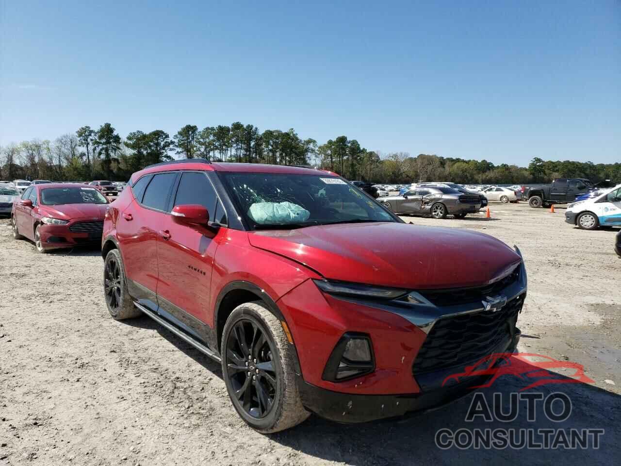 CHEVROLET BLAZER 2021 - 3GNKBERS7MS508797