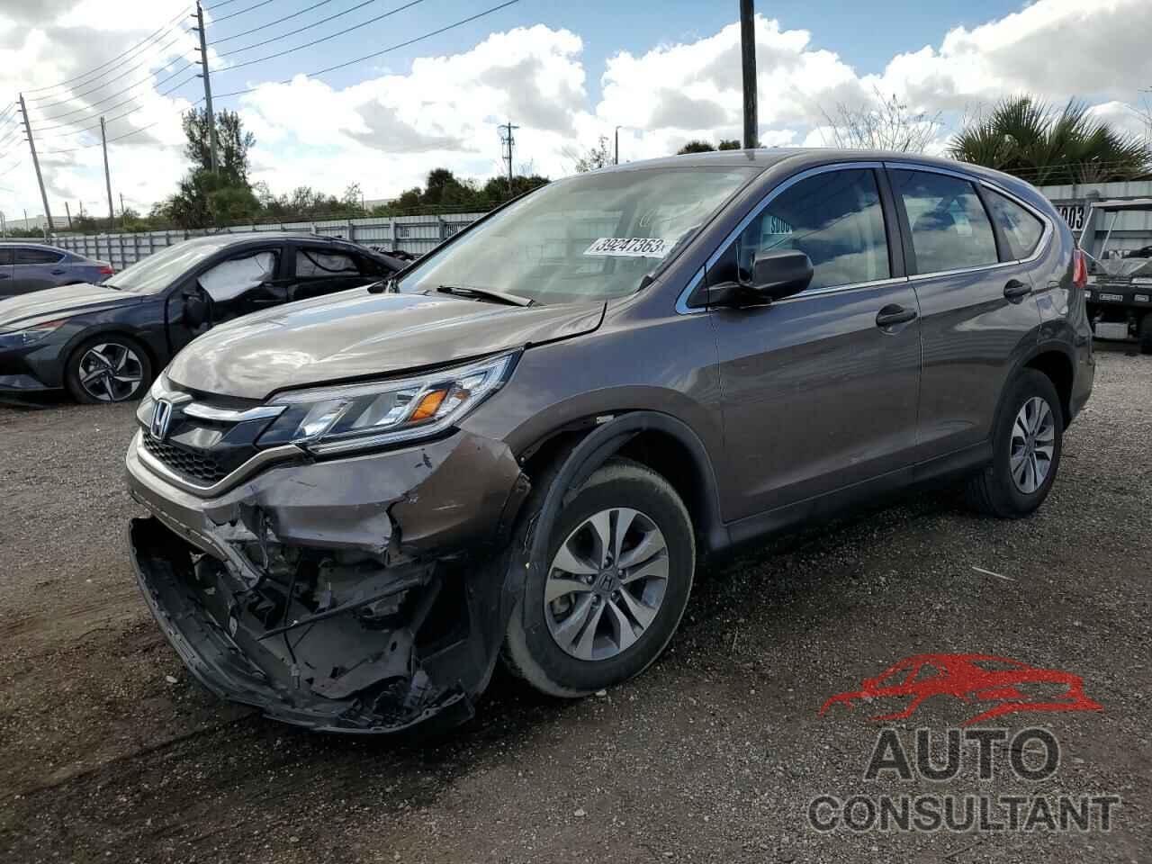 HONDA CRV 2015 - 5J6RM4H31FL064972