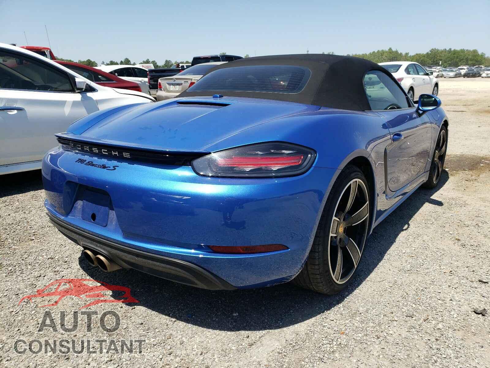 PORSCHE BOXSTER 2017 - WP0CB2A84HS240885