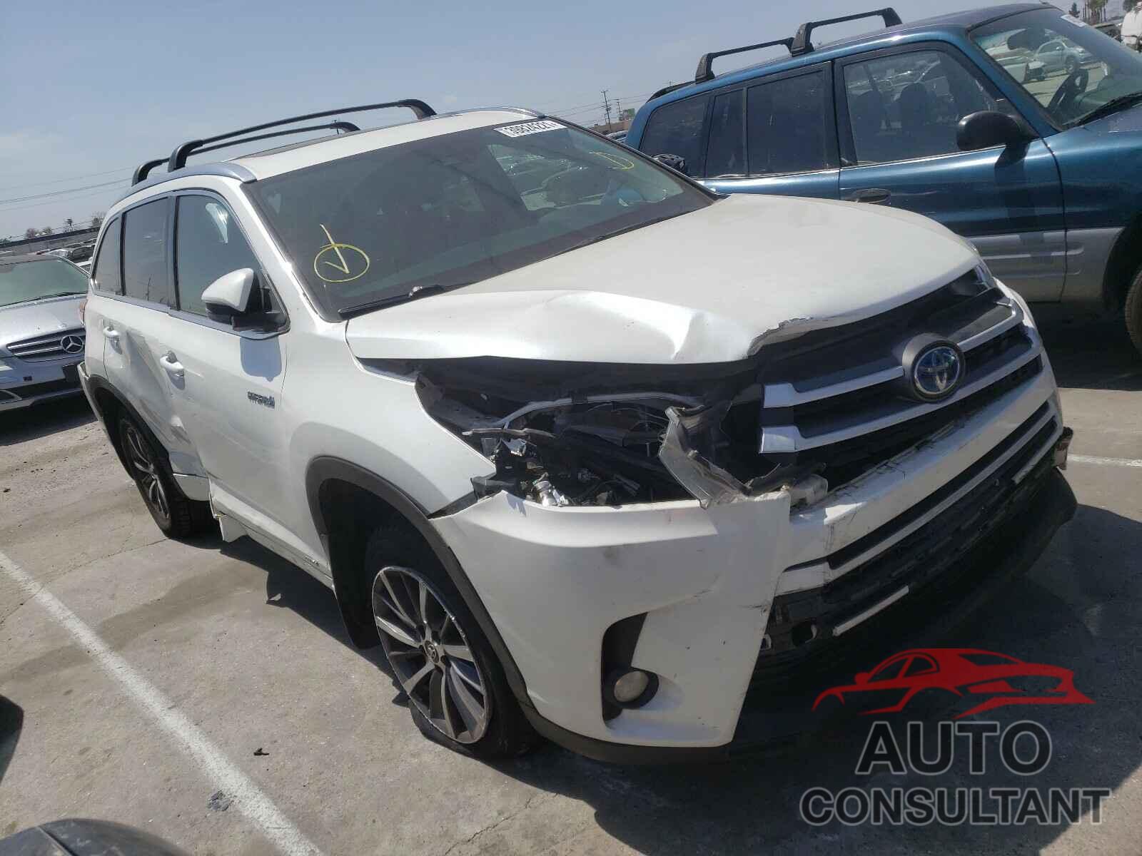 TOYOTA HIGHLANDER 2017 - 5TDJGRFHXHS025577