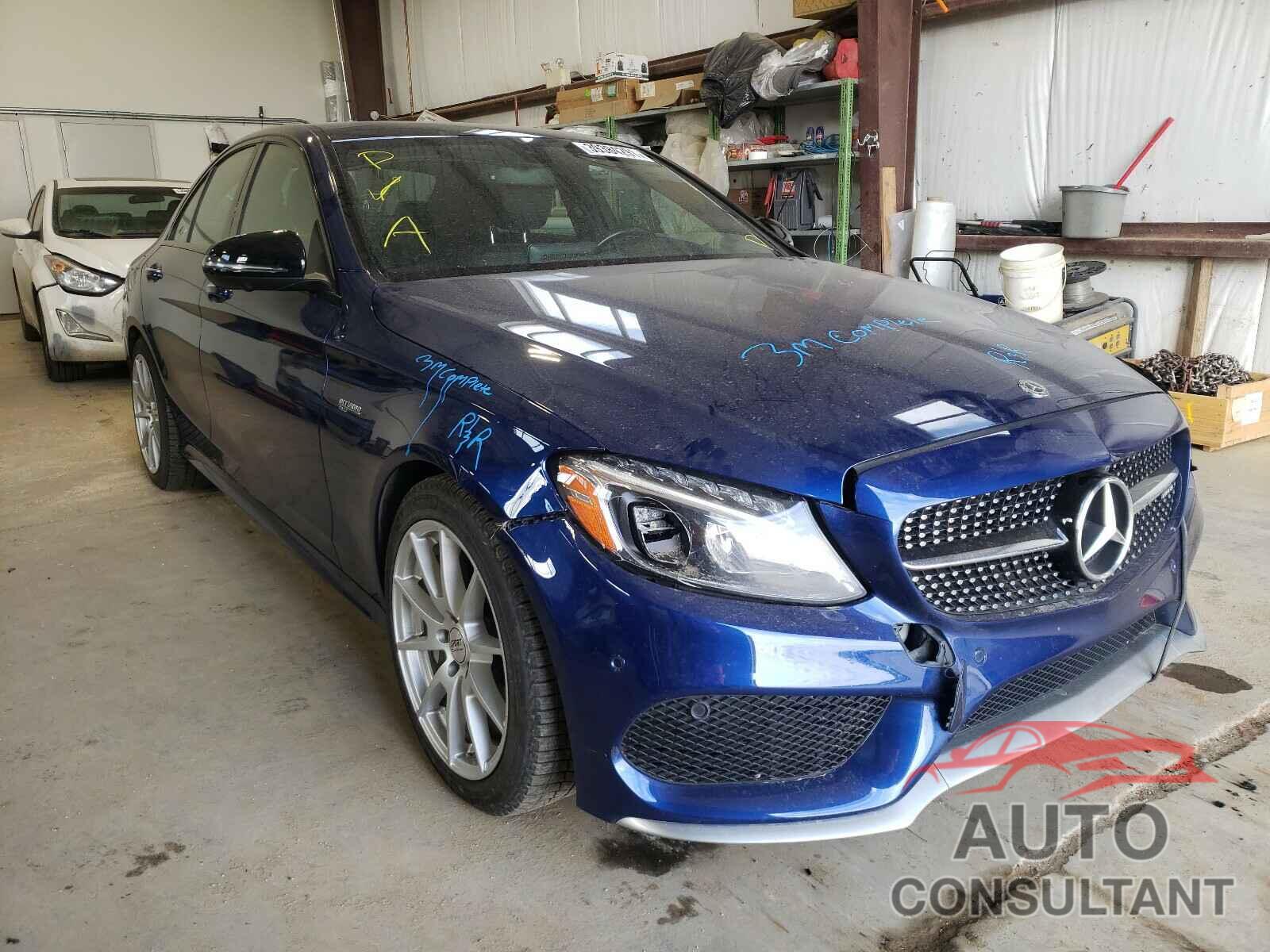 MERCEDES-BENZ C CLASS 2018 - 55SWF6EB8JU255521