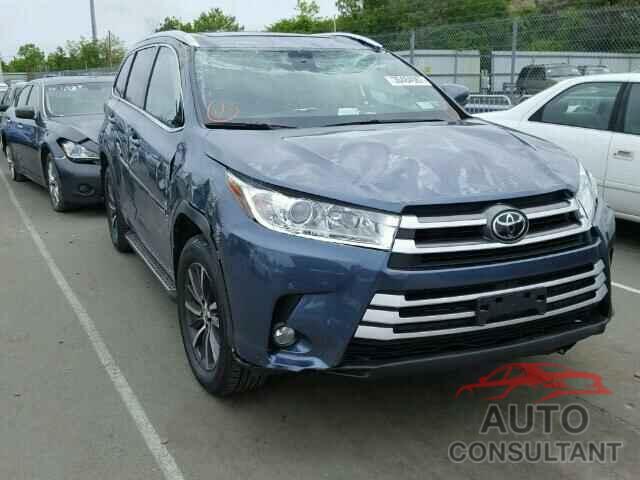 TOYOTA HIGHLANDER 2017 - 5TDJZRFH4HS409168