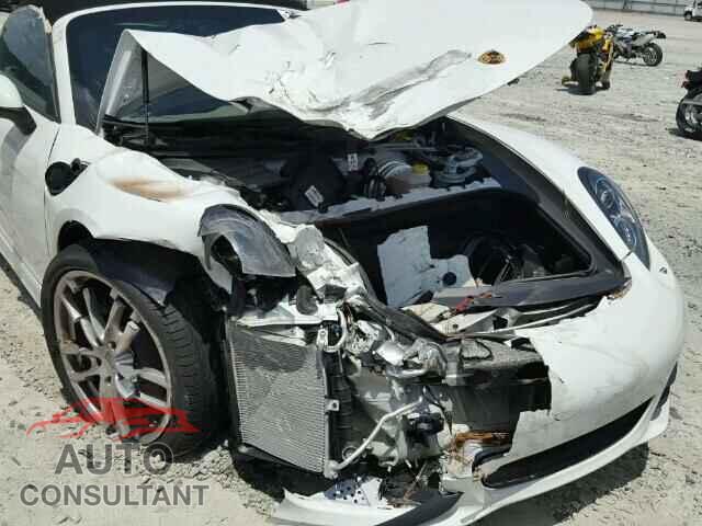 PORSCHE BOXSTER 2016 - WP0CA2A80GS120258