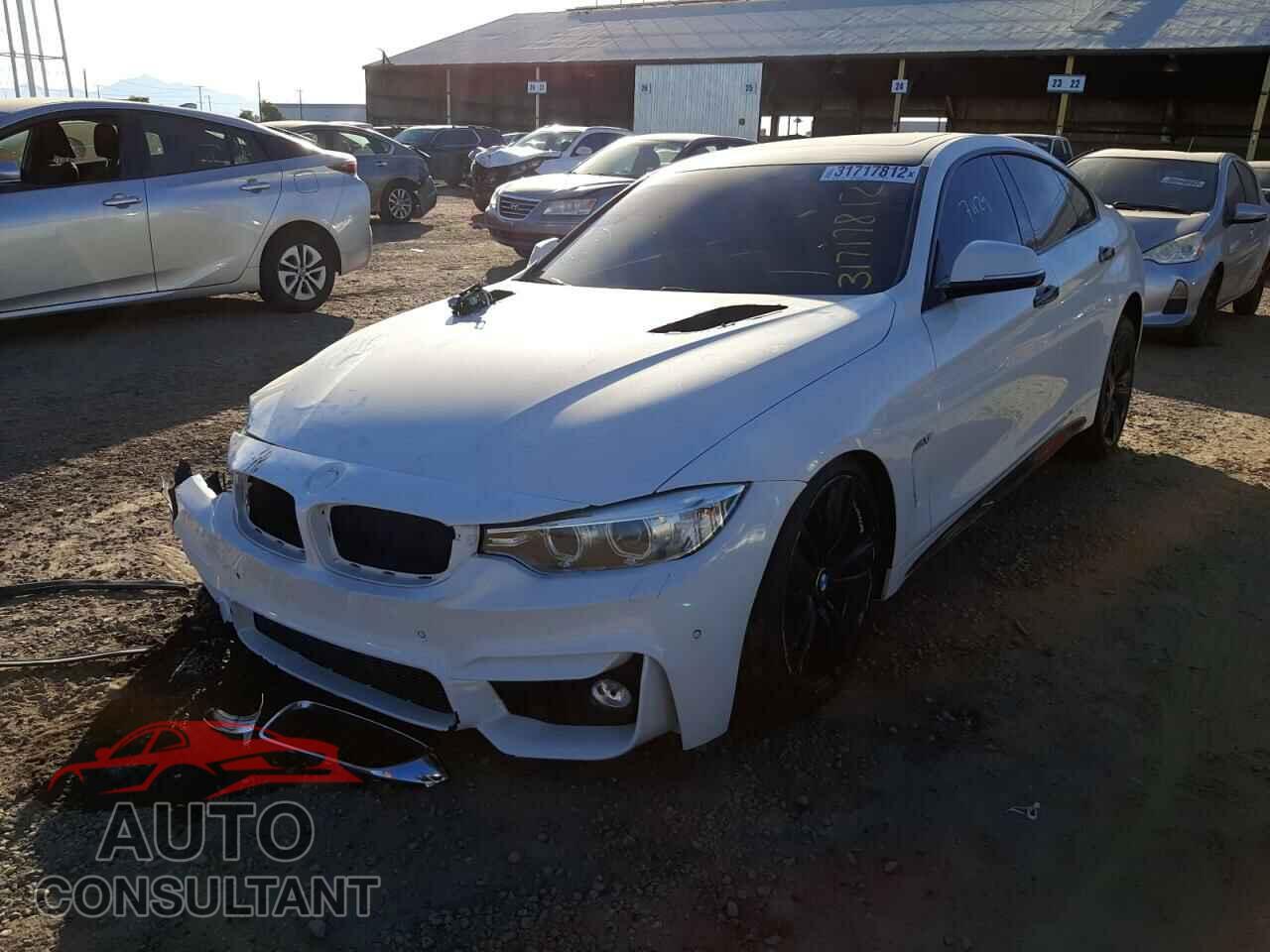 BMW 4 SERIES 2017 - WBA4E3C53HG186841