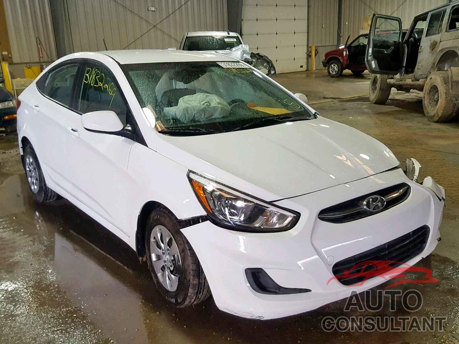 HYUNDAI ACCENT 2016 - 5NPD84LF8KH478318