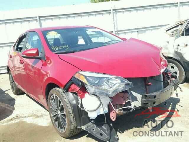 TOYOTA COROLLA 2015 - 5YFBURHE2FP277149