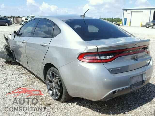 DODGE DART 2015 - 1C3CDFBBXFD279031