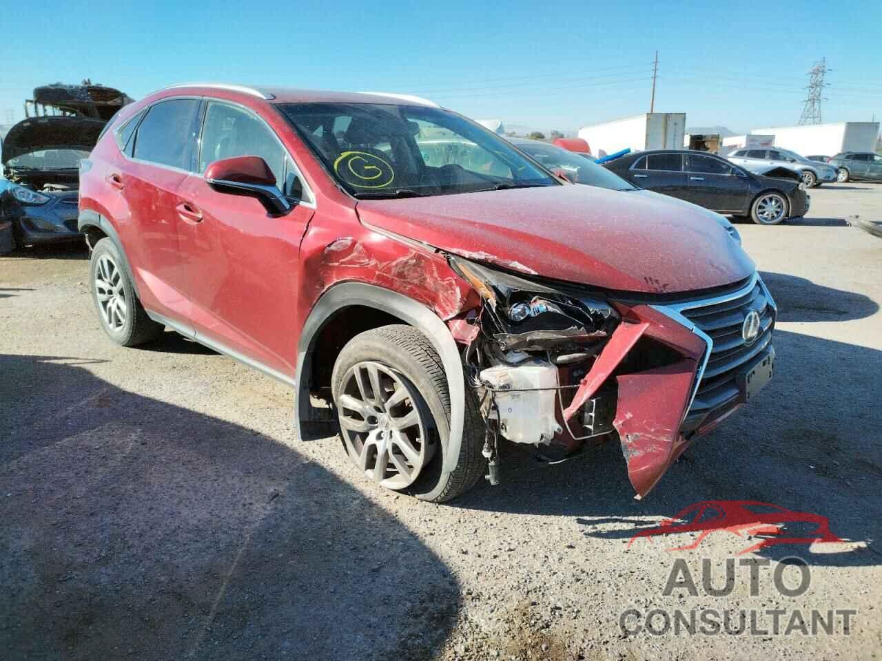 LEXUS NX 2016 - JTJBARBZ3G2047766