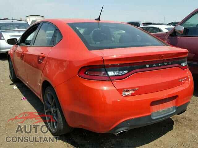 DODGE DART 2015 - 1C3CDFBB1FD406149