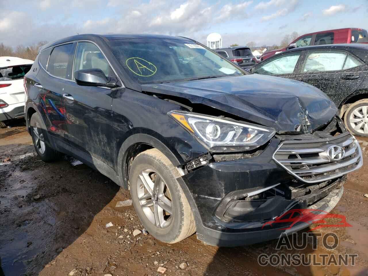 HYUNDAI SANTA FE 2018 - 5XYZTDLB8JG555745