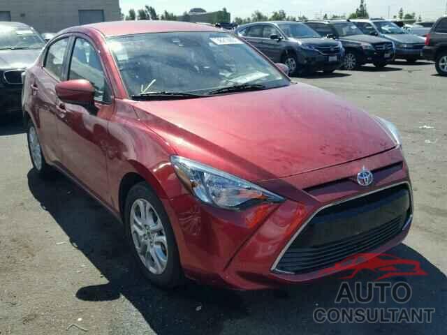 TOYOTA YARIS 2017 - 3MYDLBYV8HY163907