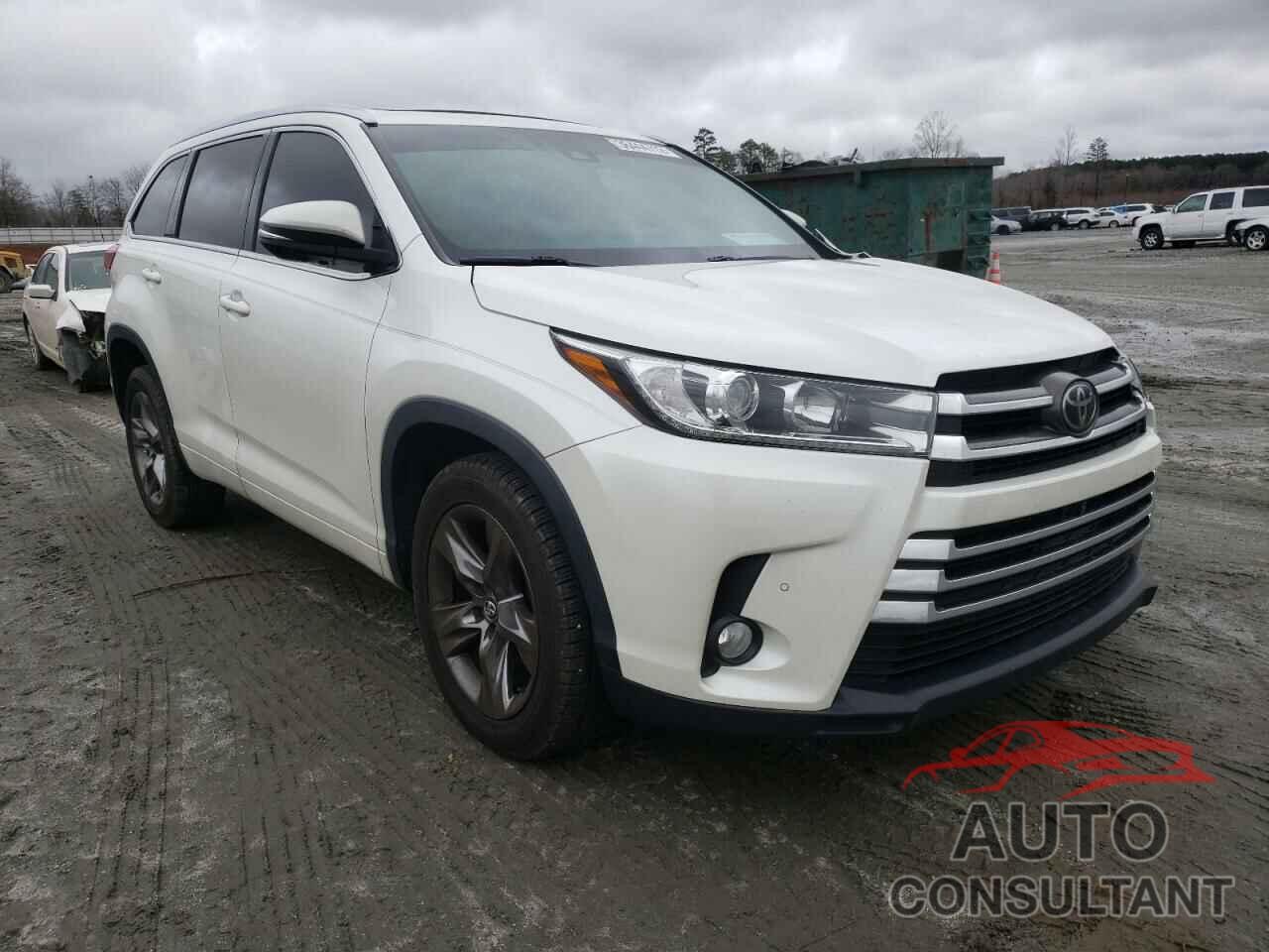 TOYOTA HIGHLANDER 2018 - 5TDYZRFH6JS266583