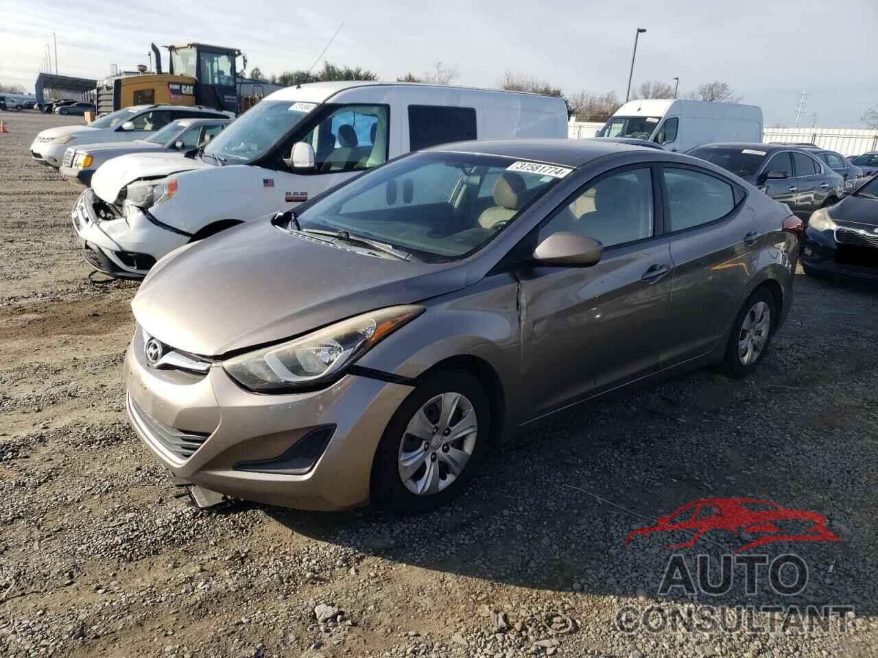 HYUNDAI ELANTRA 2016 - 5NPDH4AE0GH692267