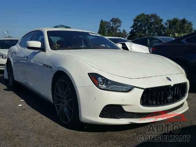 MASERATI ALL MODELS 2015 - ZAM57RTA4F1157314