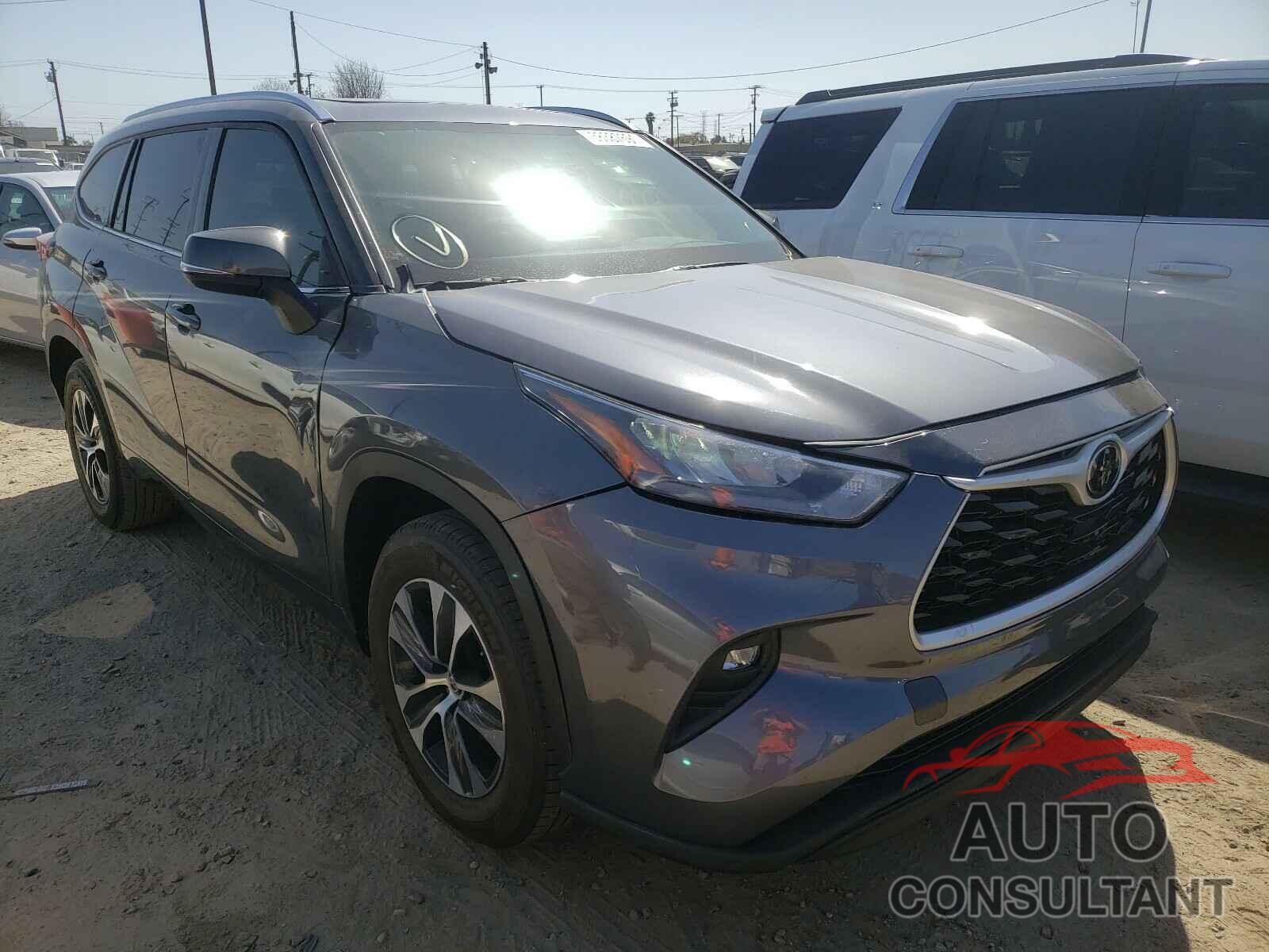 TOYOTA HIGHLANDER 2020 - 5TDHZRAH7LS018689
