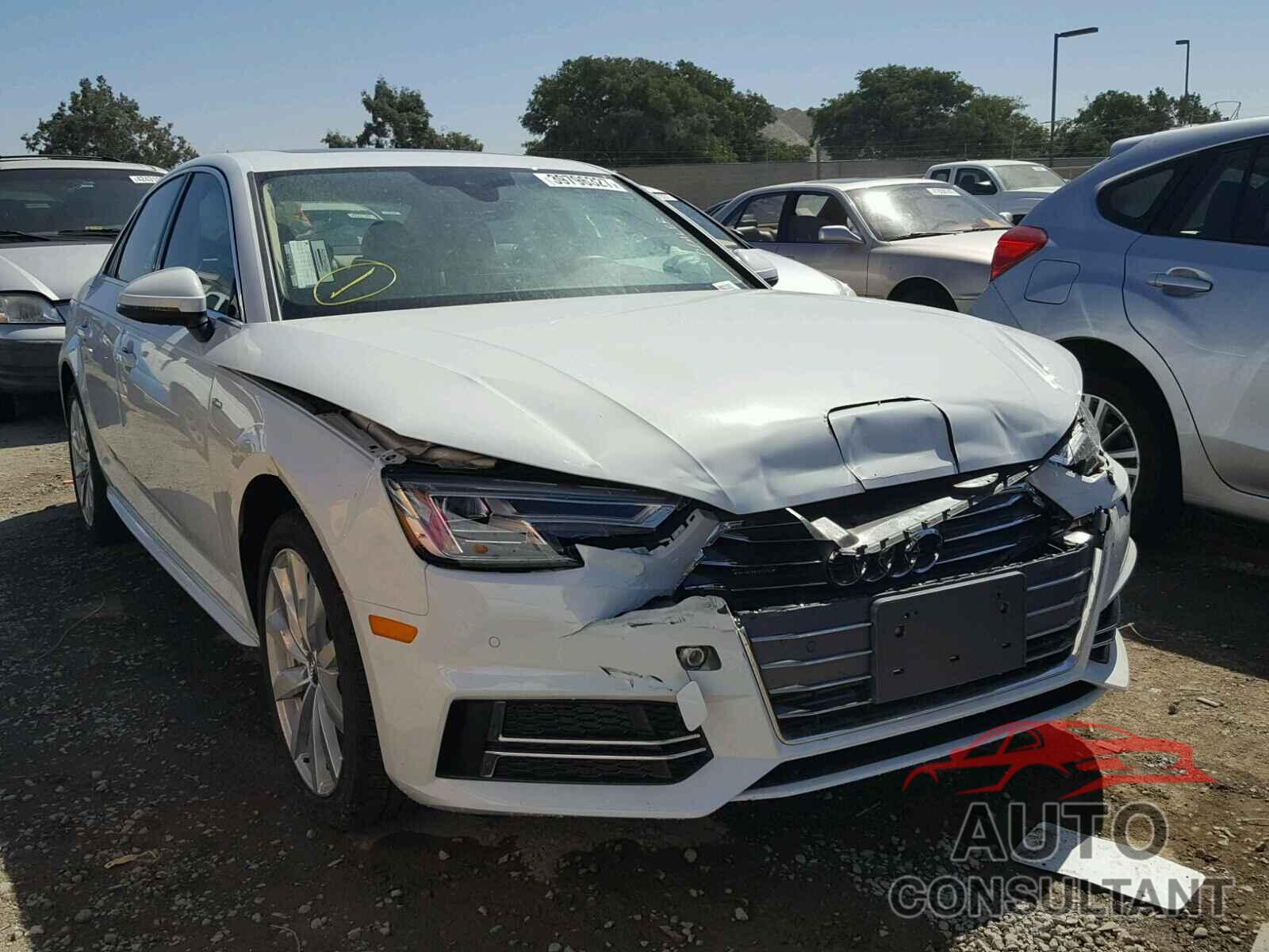 AUDI A4 2017 - WAUENAF43HN031682