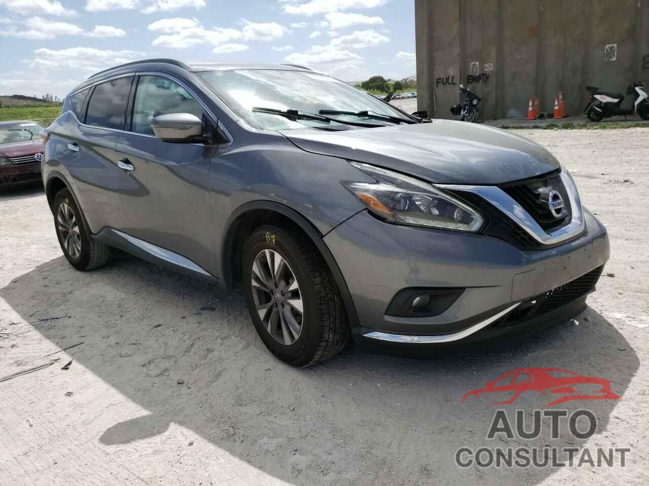 NISSAN MURANO 2018 - 5N1AZ2MG0JN121804