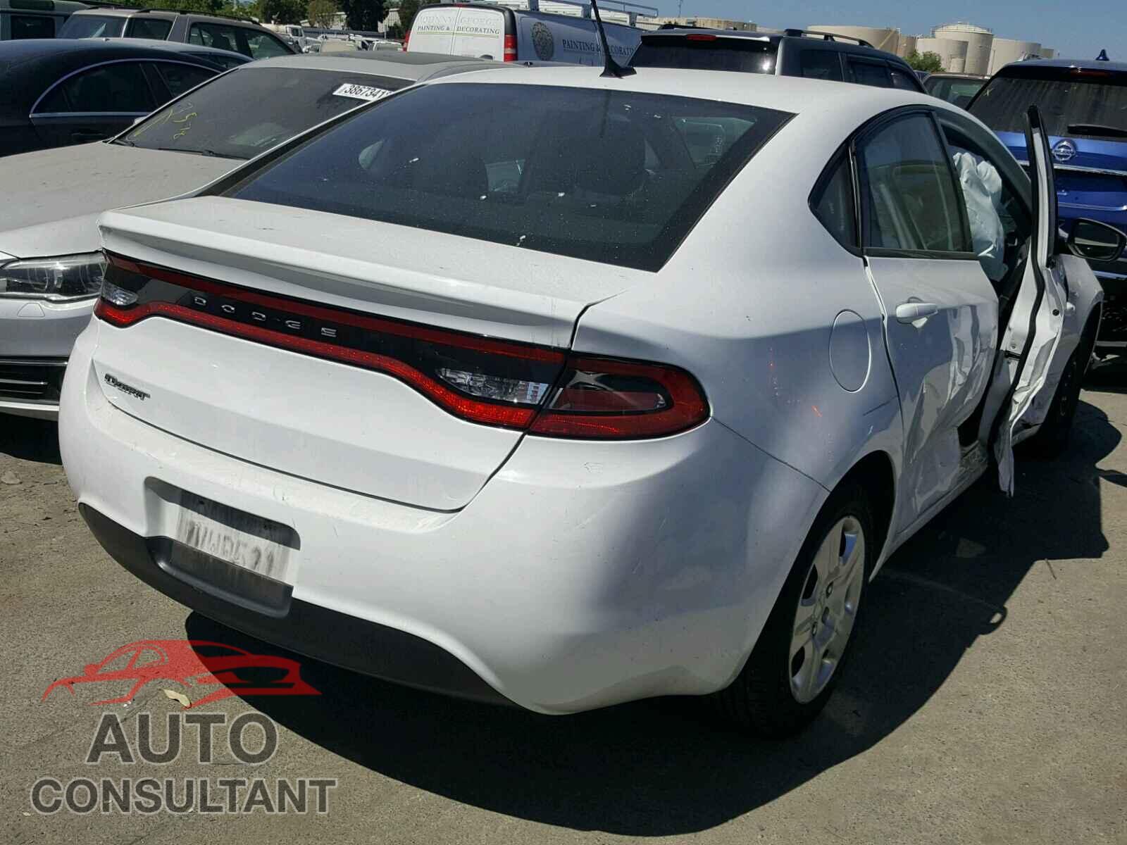 DODGE DART 2016 - 1C3CDFAA4GD752643