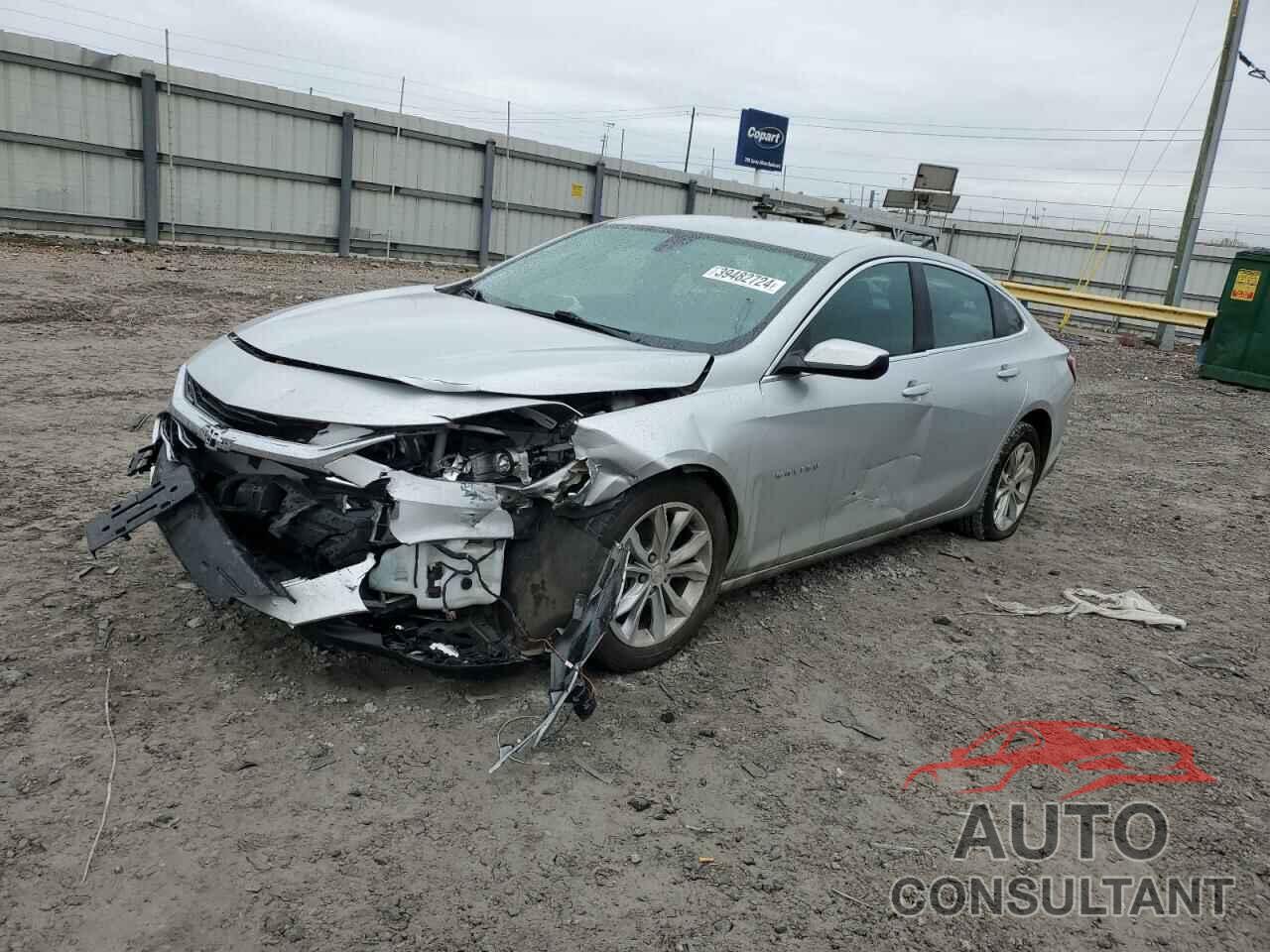 CHEVROLET MALIBU 2020 - 1G1ZD5ST9LF115156