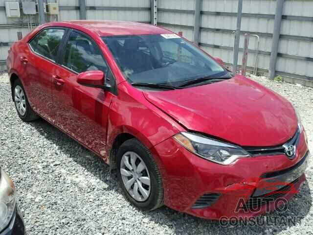 TOYOTA COROLLA 2016 - 2T1BURHE5GC655837