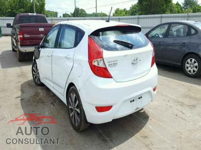 HYUNDAI ACCENT 2015 - KMHCU5AE3FU230721