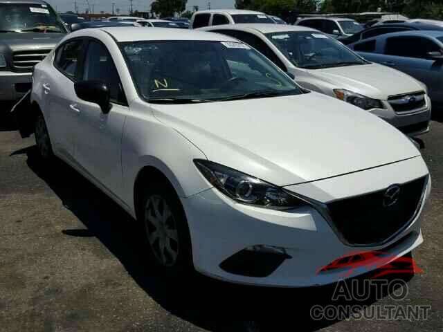 MAZDA 3 2015 - JM1BM1T72F1273147