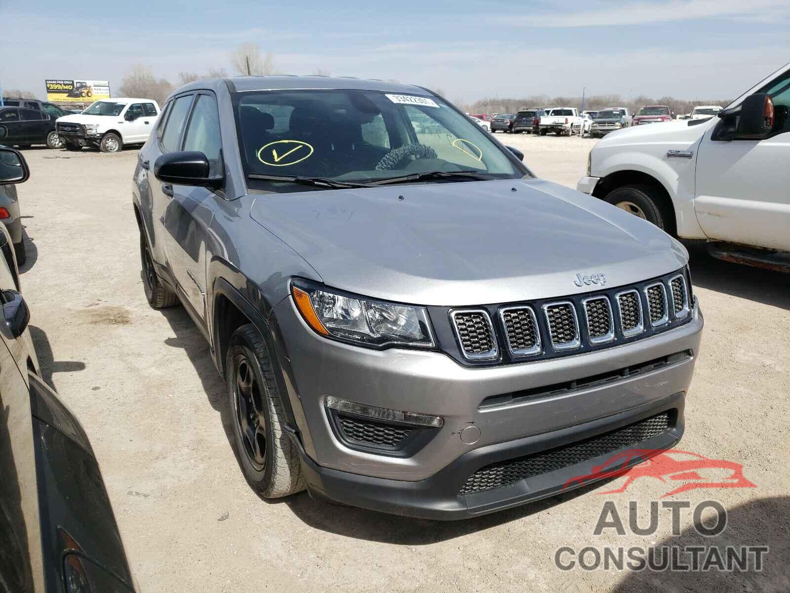 JEEP COMPASS 2017 - 3C4NJCABXHT652353