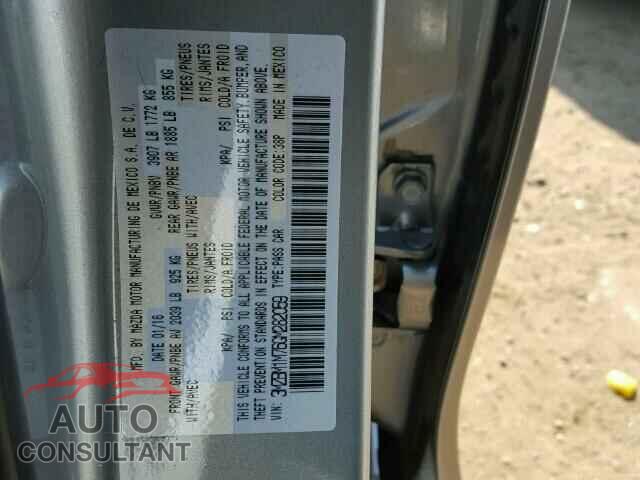 MAZDA 3 2016 - 3MZBM1M76GM282059